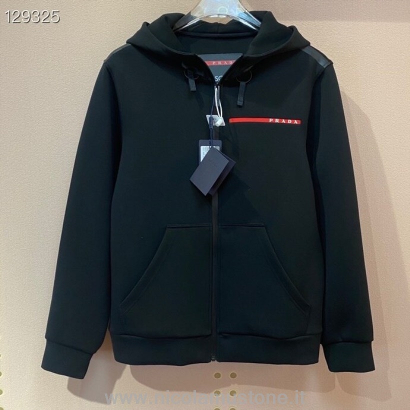 Cappotto Uomo Prada Di Qualità Originale Sgn919 Collezione Autunno/inverno 2020 Nero