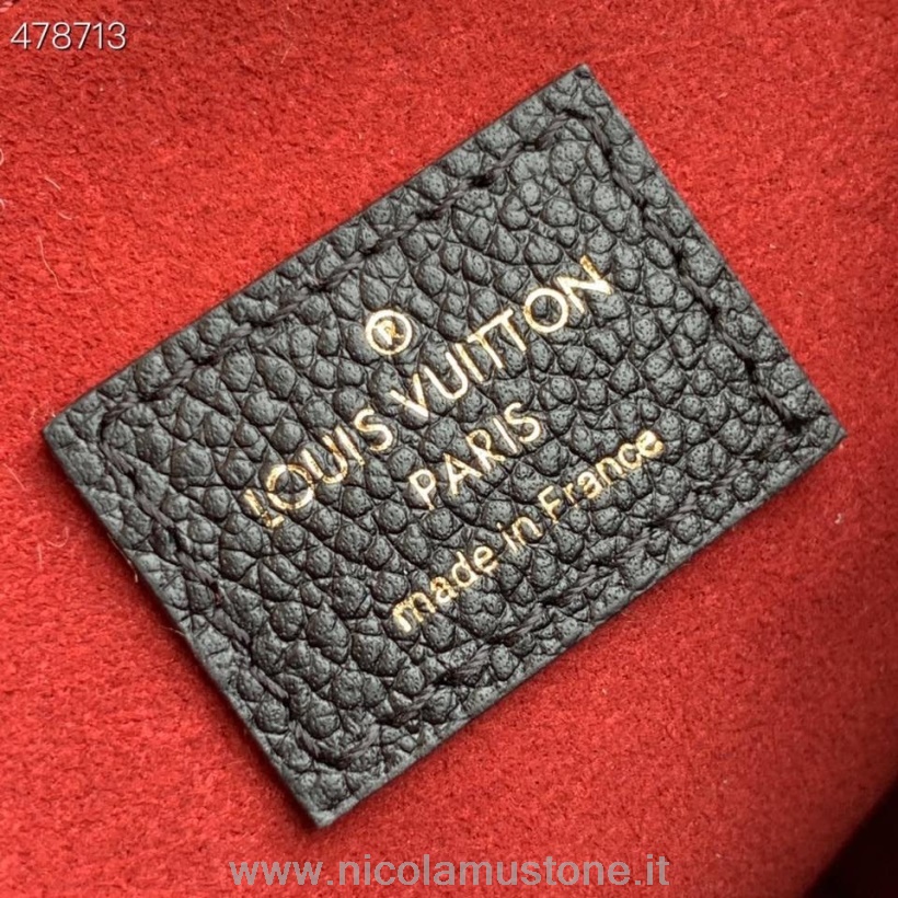 оригинално качество малка чанта за раница Louis Vuitton 20см край басейна монограм платно колекция пролет/лято 2021 M80783 черно