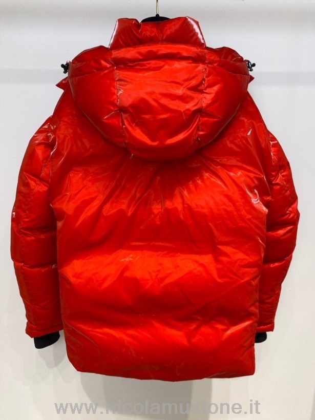 оригинално качество пухено палто Louis Vuitton оверсайз колекция пролет/лято 2022 червено