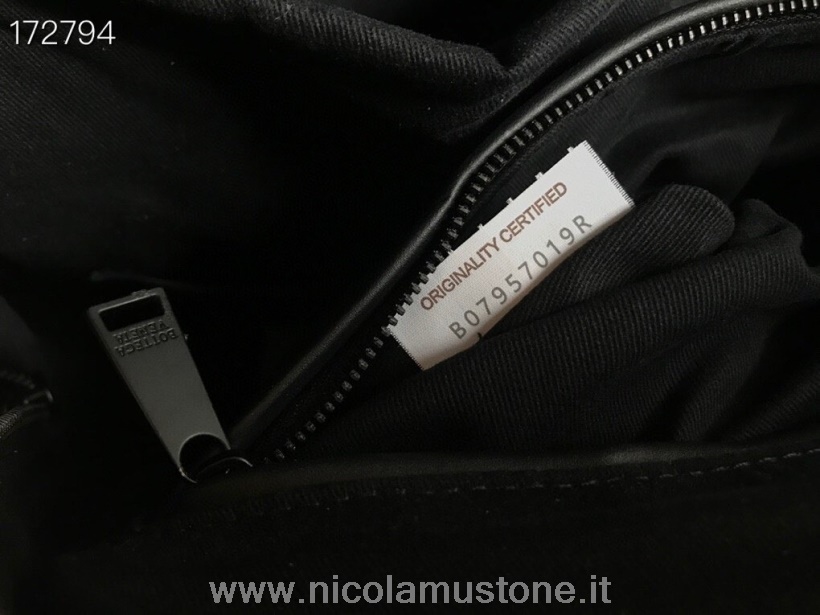 оригинално качество раница Bottega Veneta 42см Intrecciato Nappa кожа пролет/лято 2021 колекция черна