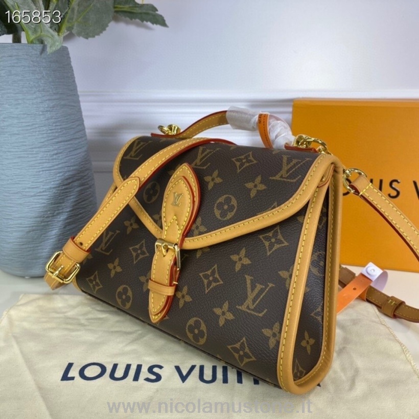 оригинално качество Louis Vuitton Bel Air Bag 24см монограм платно есен/зима колекция 2020 M44919 кафяво