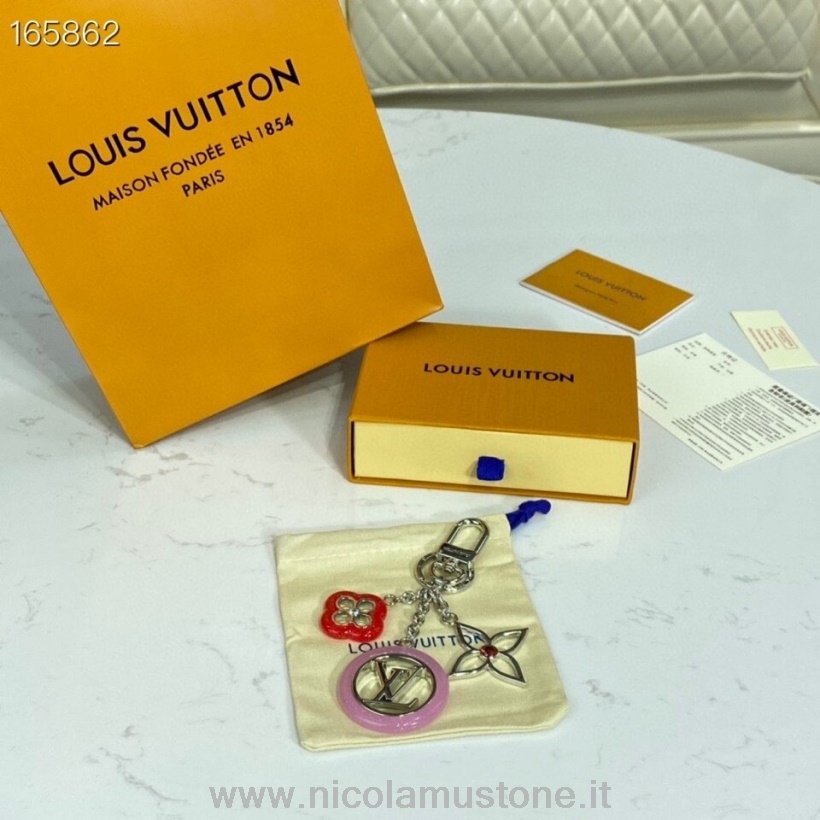 Qualità Originale Louis Vuitton Monogramma Fiore Portachiavi Fascino Borsa Primavera/estate 2020 Collezione M64528 Multicolor