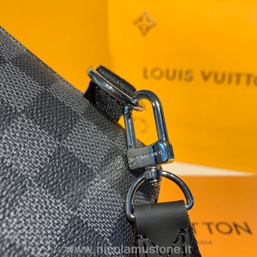 Qualità Originale Louis Vuitton Avenue Sling Bag 32 Cm Damier Graphite Tela Primavera/estate 2020 Collezione M41719 Marrone