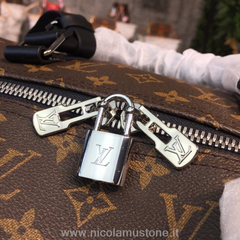 Qualità Originale Louis Vuitton Keepall Bandouliere 50 Cm Monogramma Tela Collezione Autunno/inverno 2019 M56714 Marrone