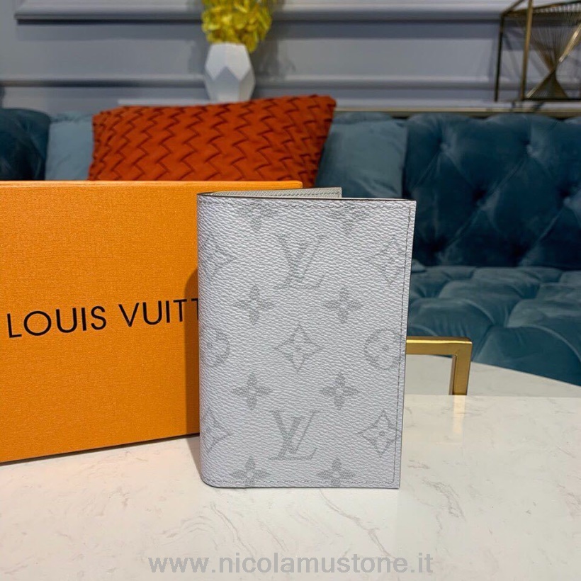 Originální Kvalitní Obal Na Pas Louis Vuitton 15cm Monogram Plátno Jaro/léto 2019 Kolekce M64501 Bílá