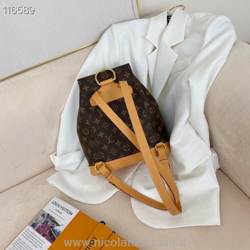 Originální Kvalitní Batoh Louis Vuitton Sac 31cm Monogram Plátno Kolekce Jaro/léto 2020 M41979 Hnědá
