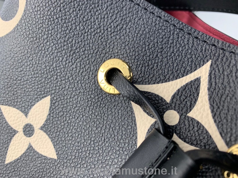 Originální Kvalitní Taška Louis Vuitton Neonoe 26cm Oversized Monogram Hovězí Kůže Plátno Podzim/zima 2020 Kolekce M56889 Noir