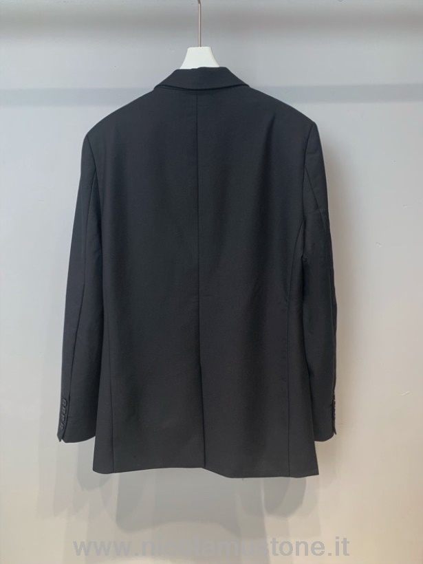 Originální Kvalitní Christian Dior Casual Dress Kabát Kolekce Jaro/léto 2022 černá