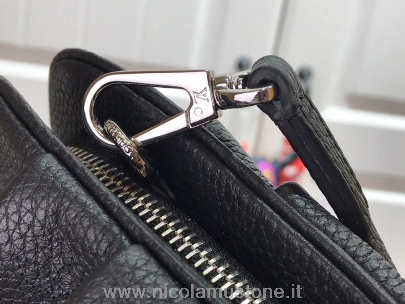 Originální Kvalitní Taška Louis Vuitton Scala 23cm Mahina Telecí Kůže Kolekce Jaro/léto 2021 M80093 černá
