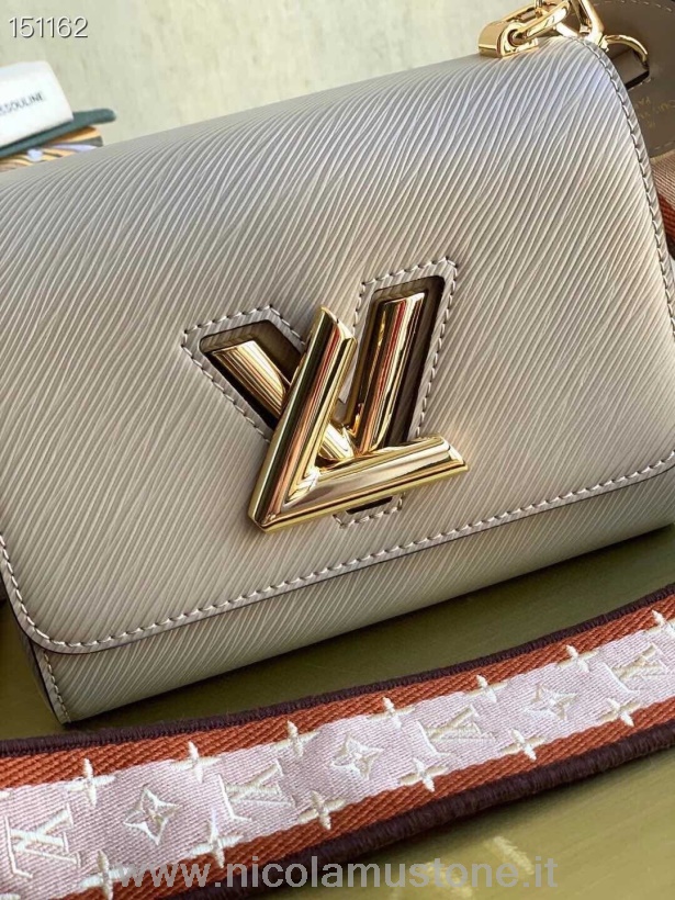 Originální Kvalita Louis Vuitton Twist Pm Taška 20cm Epi Plátno Podzim/zima 2020 Kolekce M57049 Galet