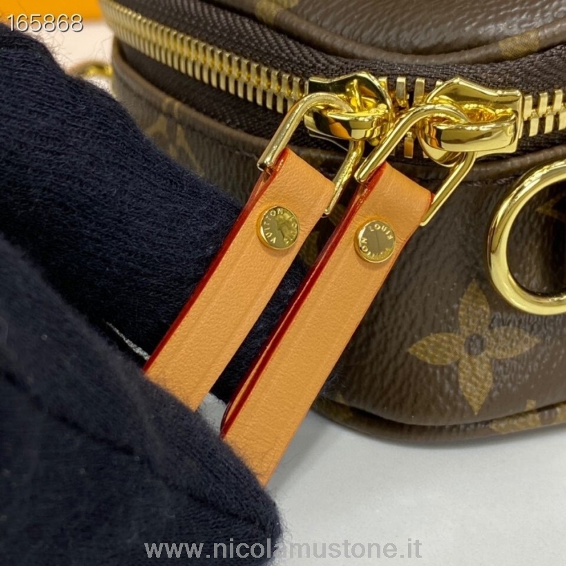 Originální Kvalitní Taška Louis Vuitton Geronimos 24cm Monogram Plátno Kolekce Jaro/léto 2021 45673 Hnědá