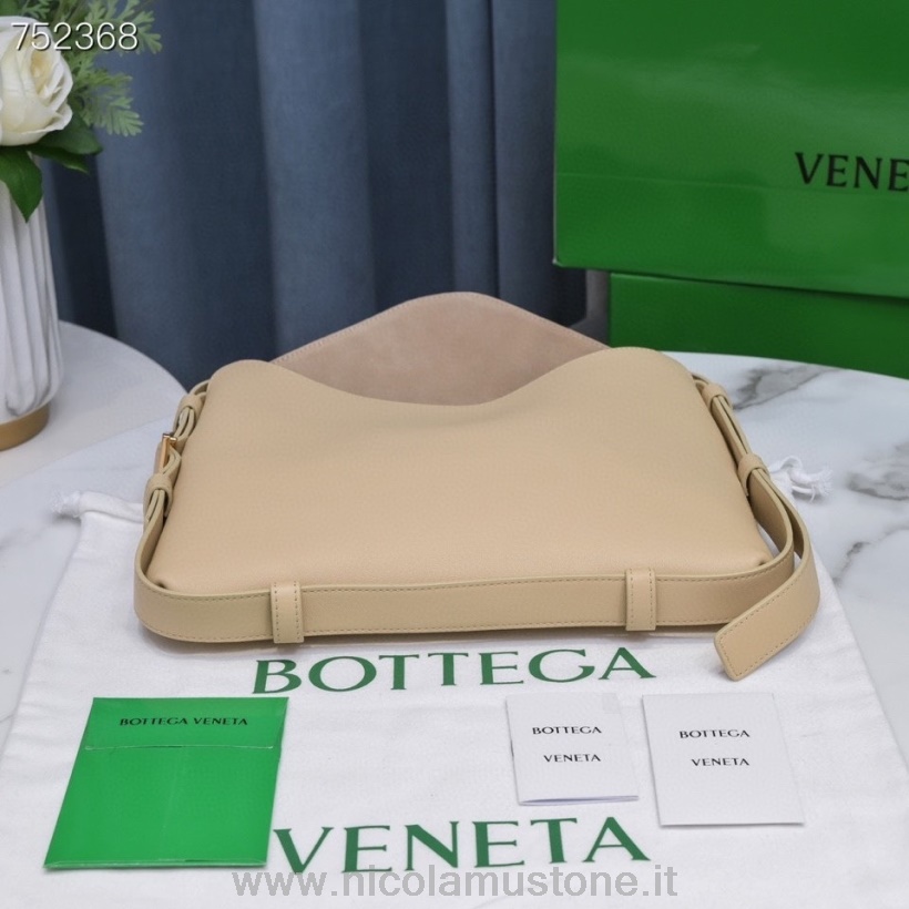 Originální Kvalitní Bottega Veneta Taška Na Kolébku 35cm 7582 Teletina Kůže Podzim/zima 2021 Kolekce Kaše