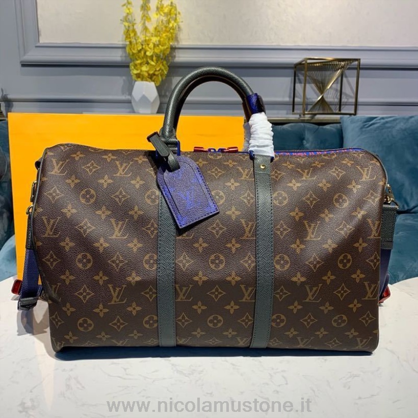 Originální Kvalita Louis Vuitton Keepall 45cm Monogram Plátno Podzim/zima 2019 Kolekce M43856 Hnědá