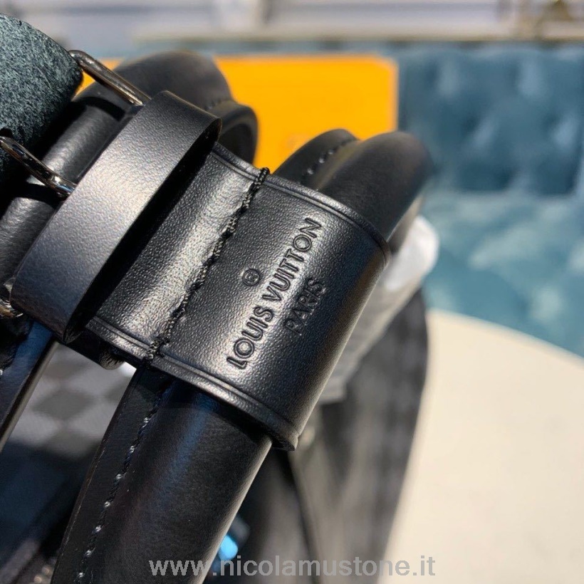 Originální Kvalita Louis Vuitton Keepall Bandouliere 45cm Damier Grafitové Plátno Podzim/zima 2019 Kolekce M40569 černá