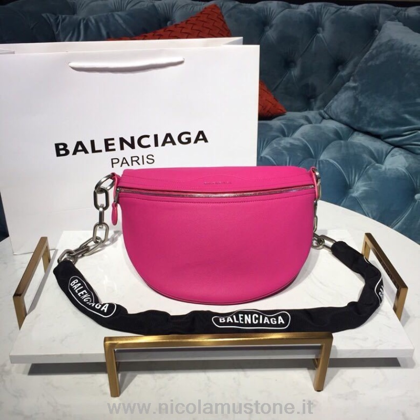 Balenciaga Gürteltasche Gürteltasche 28cm Frühling/sommer Kollektion 2019 Pink In Originalqualität