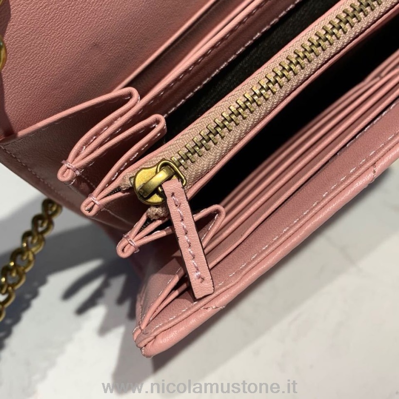 Gucci Gg Marmont Woc Umhängetasche 20cm Kalbsleder Kollektion Herbst/winter 2019 In Original Qualität Rosa