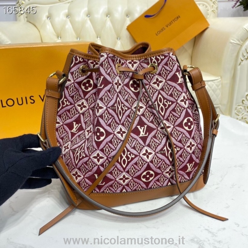 Original Qualität Louis Vuitton Since 1854 Petite Neo Bag 24cm Jacquard Since 1854 Textil Canvas Herbst/Winter 2020 Kollektion M57154 Bordeaux