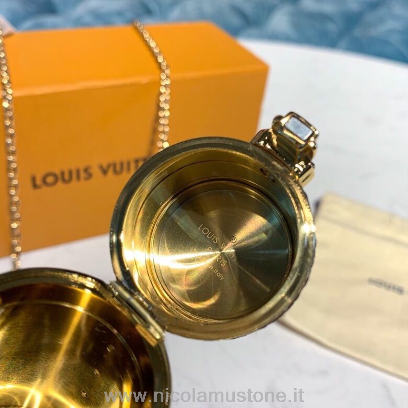Original Qualität Louis Vuitton Lippenstift Tasche 10 Cm Monogram Canvas Frühjahr/sommer Kollektion 2019 Mp2407 Braun
