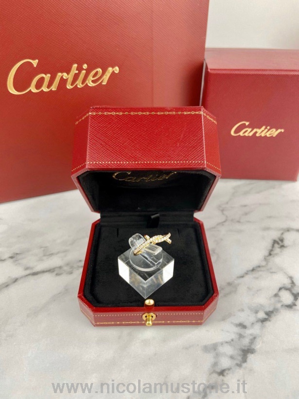 Cartier Ballerine Ring Frühjahr/Sommer 2020 Kollektion Gelbgold In Originalqualität