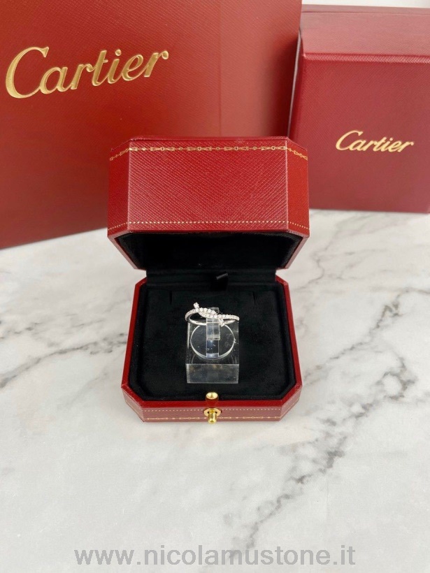 Cartier Ballerine Ring Frühjahr/Sommer 2020 Kollektion Weißgold In Originalqualität
