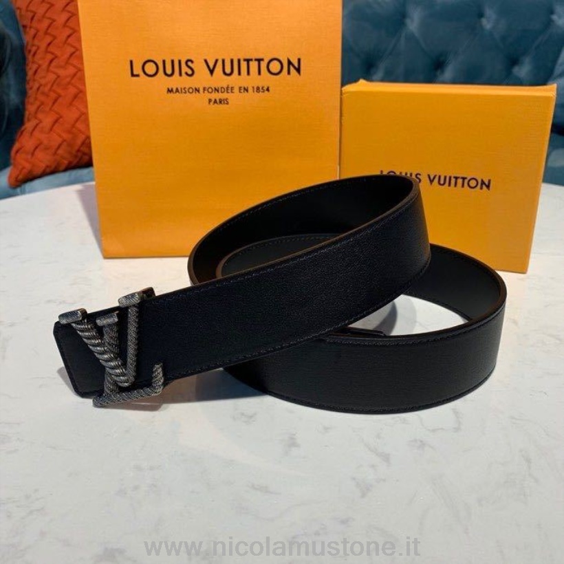 Original Qualität Louis Vuitton Mosaik 40 Gürtel Frühjahr/sommer Kollektion 2020 M0164u Schwarz