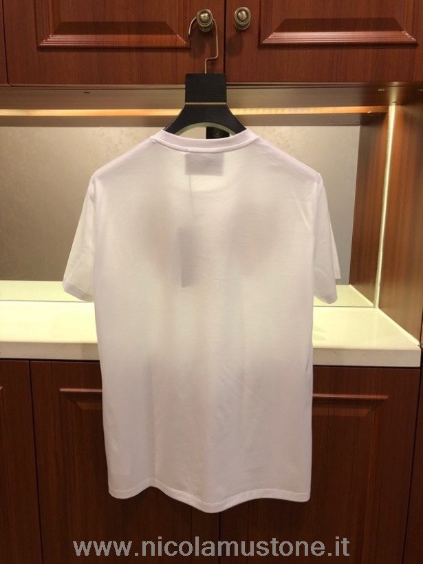 Original Qualität Gucci Lunar Year Tiger Kurzarm T-Shirt Frühjahr/Sommer 2022 Kollektion Weiß