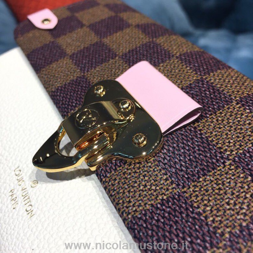 Louis Vuitton Vavin Chain Wallet Bag Damier Ebene Canvas Spring/summer 2019 Collection N60237 Creme In Originalqualität