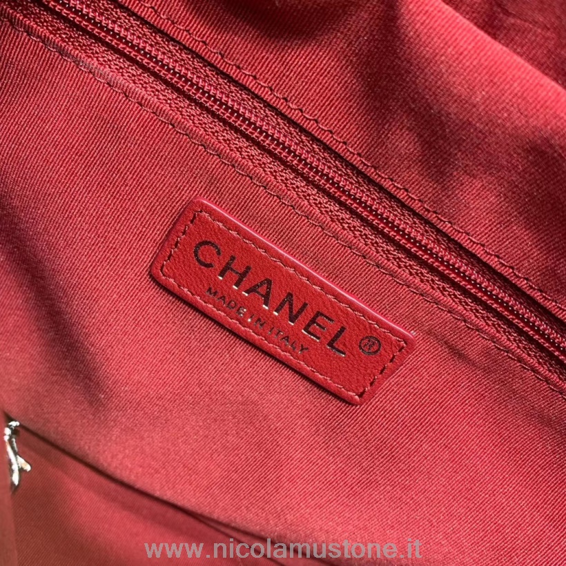 γνήσια ποιοτική αλυσίδα Chanel κεντημένη Gabrielle Hobo Bag 25cm παλαιωμένο δέρμα μοσχαριού ανοιξιάτικο/καλοκαίρι πράξη 2 συλλογή 2020 μαύρο