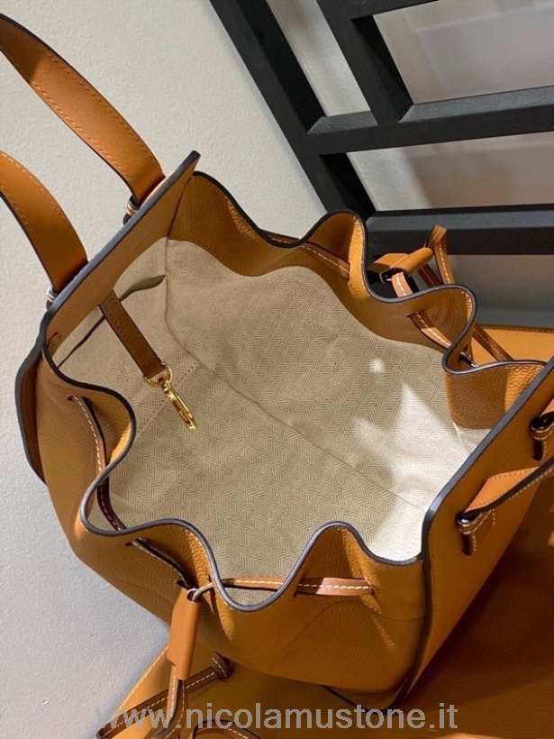 γνήσιας ποιότητας Loewe αιώρα τσάντα κορδόνι 26cm 66032 δέρμα μοσχαριού άνοιξη/καλοκαίρι συλλογή μαύρισμα