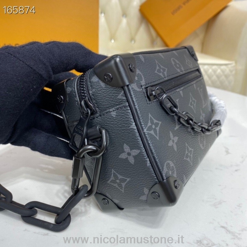 αρχικής ποιότητας Louis Vuitton Mini μαλακός κορμός μονόγραμμα έκλειψη καμβάς φθινόπωρο/χειμώνας 2020 συλλογή M44735 μαύρο