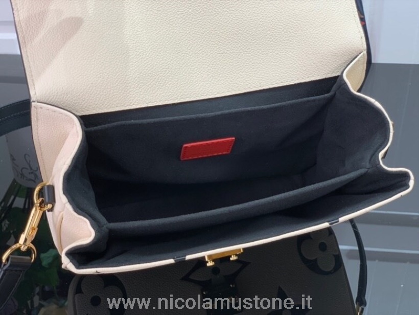 γνήσιας ποιότητας Louis Vuitton Crafty Neo Pochette Metis τσάντα 25cm υπερμεγέθη μονόγραμμα από δέρμα αγελάδας καμβάς φθινόπωρο/χειμώνας 2020 συλλογή M45385 μπεζ