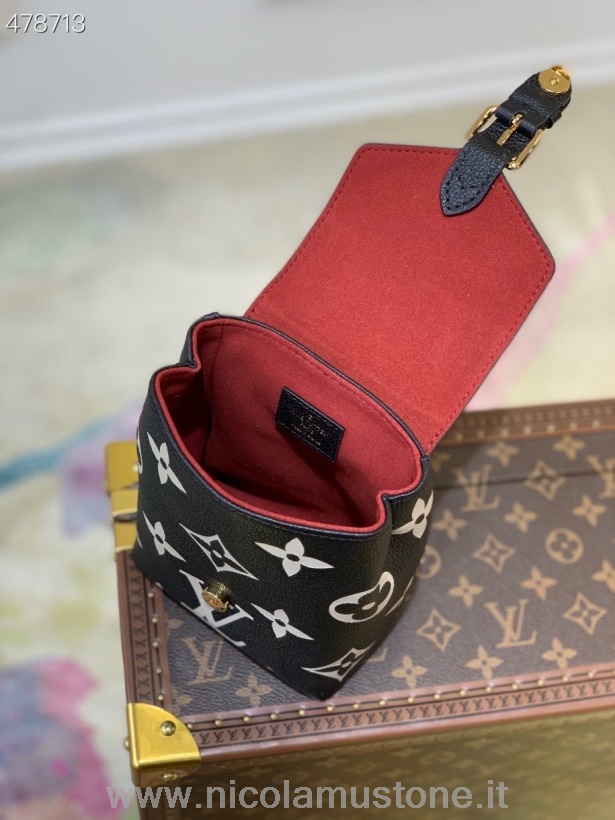 αυθεντικής ποιότητας Louis Vuitton μικροσκοπική τσάντα πλάτης 20cm By The Pool μονόγραμμα καμβάς συλλογή άνοιξη/καλοκαίρι 2021 M80783 μαύρο