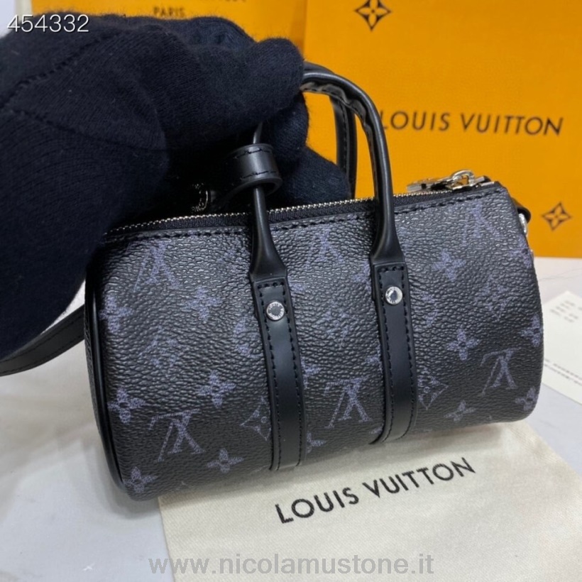 αρχικής ποιότητας Mini τσάντα Louis Vuitton 11cm μονόγραμμα καμβάς συλλογή άνοιξη/καλοκαίρι 2021 M45679 μαύρο