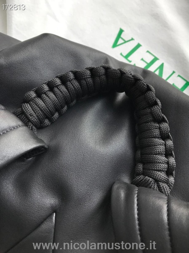 αρχικής ποιότητας Bottega Veneta σακίδιο πλάτης 54cm 629858 δέρμα μοσχαριού συλλογή άνοιξη/καλοκαίρι 2021 μαύρο