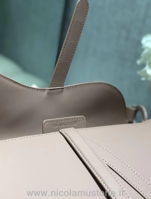 γνήσιας ποιότητας τσάντα σέλας Christian Dior 25cm Ultramatte Hardware δέρμα μοσχαριού συλλογή φθινόπωρο/χειμώνας 2020 Dusty Pink