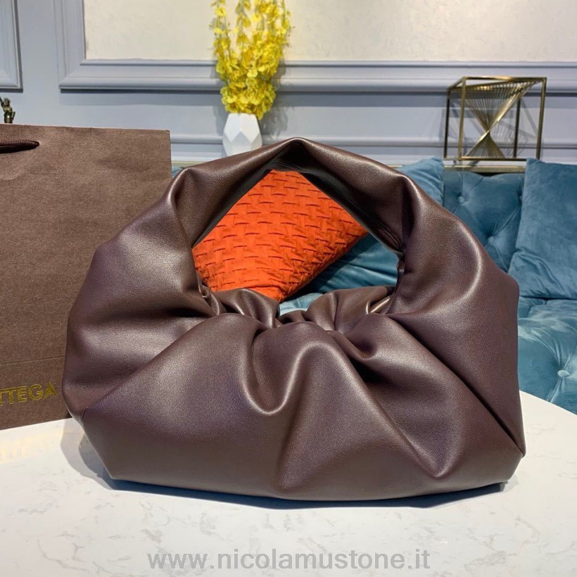 γνήσιας ποιότητας Bottega Veneta το πουγκί ώμου κρουασάν τσάντα 40cm ελαστικό δέρμα μοσχαριού χρυσό υλικό συλλογή κρασιών άνοιξη/καλοκαίρι 2020