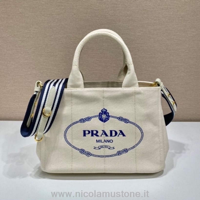 αρχικής ποιότητας Prada πάνινη τσάντα Tote 28cm 1bg439 συλλογή άνοιξη/καλοκαίρι 2022 λευκό
