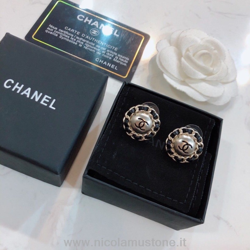 γνήσιας ποιότητας Chanel Cc λογότυπο διακοσμημένα καρφιά σκουλαρίκια 97374 συλλογή άνοιξη/καλοκαίρι 2020 χρυσό