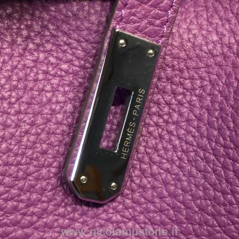 γνήσιας ποιότητας Hermes So Kelly Bag 26cm Togo Calfskin Bag Palladium Hardware Handratched Anemone
