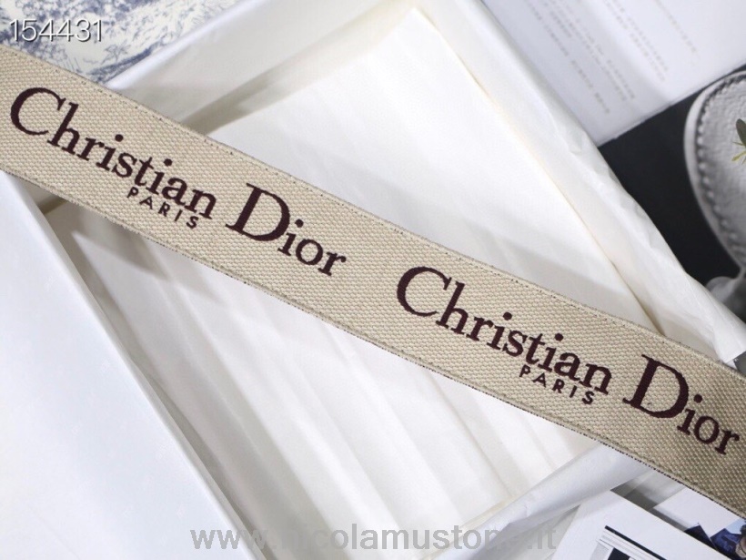 γνήσιας ποιότητας λουράκι τσάντας Christian Dior βελούδινο λοξό κεντημένο καμβά χρυσό υλικό συλλογή φθινόπωρο/χειμώνας 2020 μπορντό