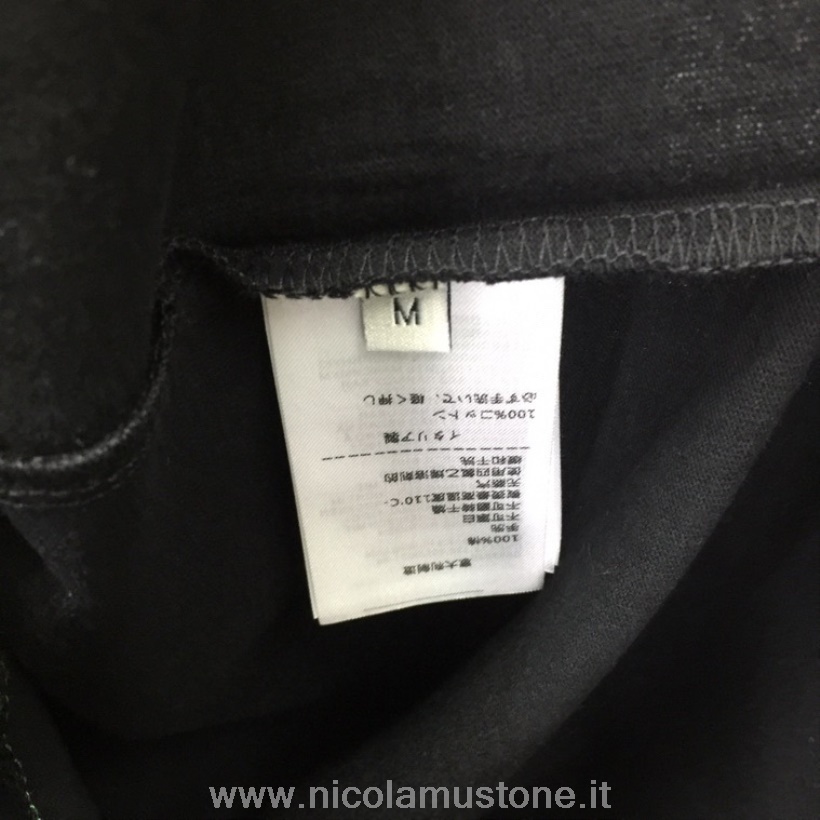 Original quality Bottega Veneta Woven Short Sleeved T-Shirt Spring/Summer 2022 Collection Black/Green