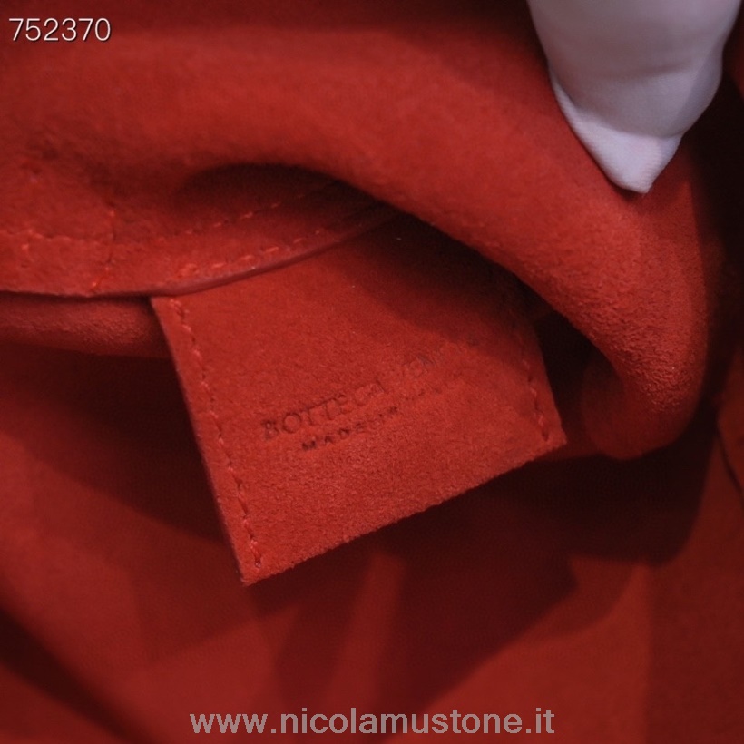 Original quality Bottega Veneta Cradle Bag 35cm 7582 Calfskin Leather Fall/Winter 2021 Collection Red