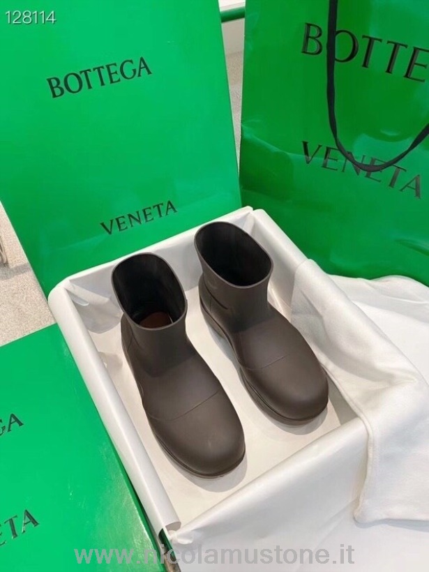 Bottega Veneta Puddles Qualité Originale Bottines En Pvc Collection Automne/hiver 2020 Gris