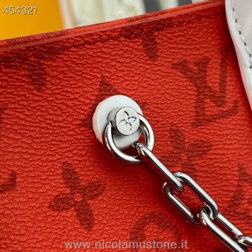 Qualità Originale Louis Vuitton Borsa Da Trasporto 32 Cm Tela Monogramma Collezione Primavera/estate 2021 M46112 Rosso