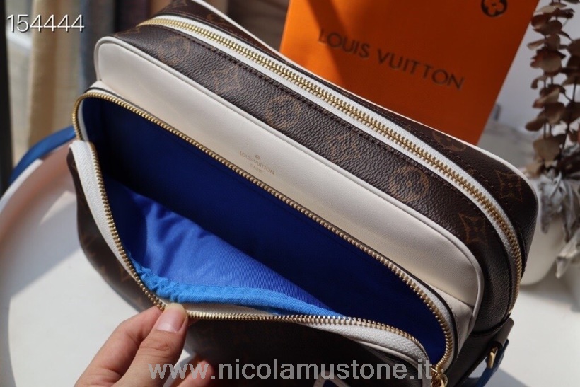 Qualità Originale Louis Vuitton X Nba Nil Messenger Tracolla 30 Cm Monogramma Tela Primavera/estate 2021 Collezione M85141 Marrone