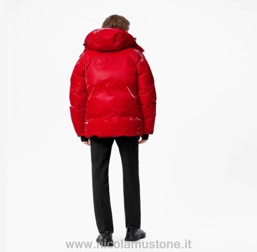 Originele Kwaliteit Louis Vuitton Oversized Donsjas Lente/zomer 2022 Collectie Rood
