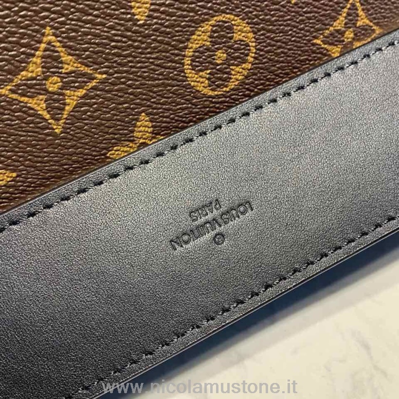 Original Kvalitet Louis Vuitton Keepall Bandouliere 50cm Monogram Lerret Høst/vinter 2019 Kolleksjon M44471 Brun
