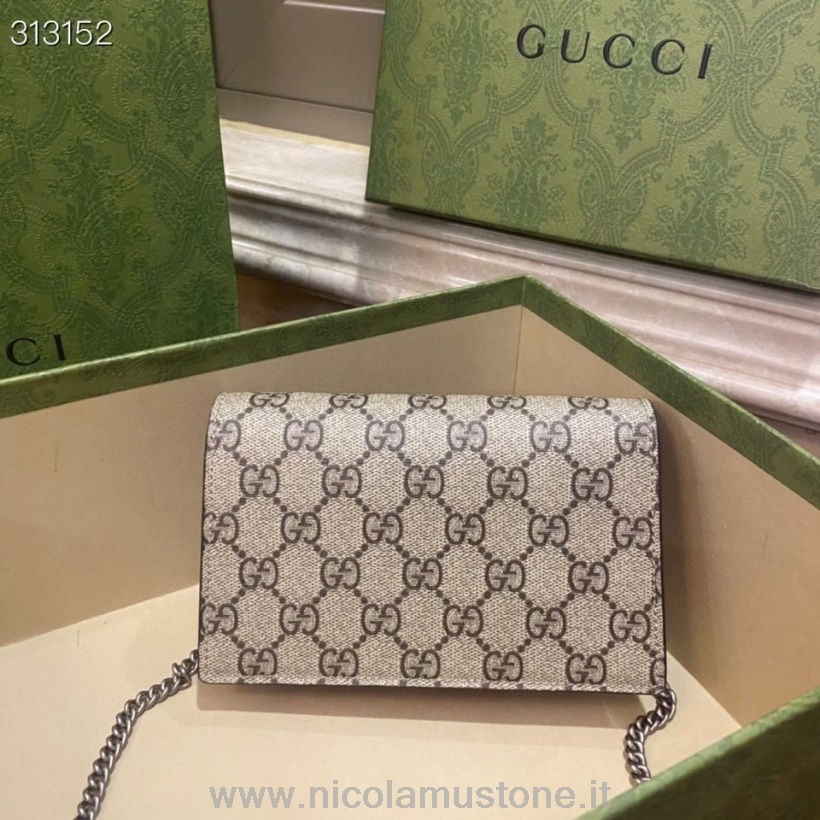 Oryginalna Jakość Gucci Dionizos Torba Na Ramię 16 Cm 421970 Skóra Cielęca Wiosna/lato 2022 Kolekcja Czerwona