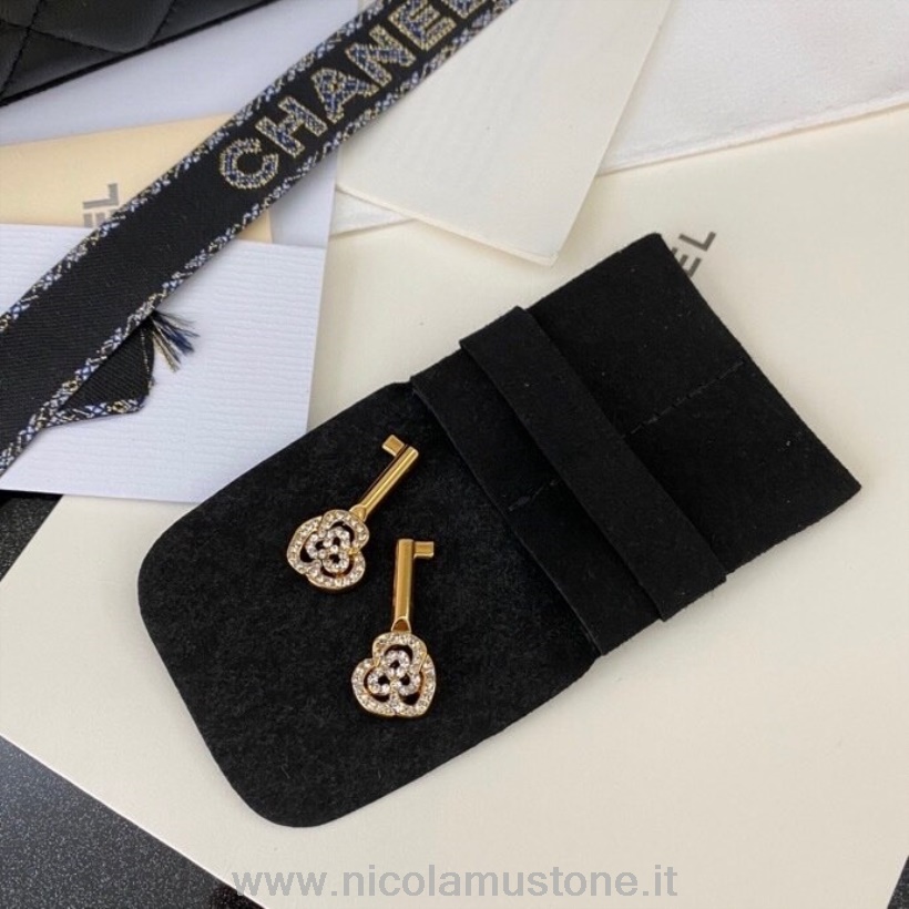 Oryginalnej Jakości Etui Na Biżuterię Chanel Kufer 30cm Skóra Jagnięca Złoty Sprzęt Kolekcja Jesień/zima 2020 Czarny