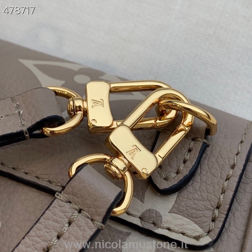 Mochila Pequena Louis Vuitton De Qualidade Original 20cm à Beira Da Piscina Monograma Lona Primavera/verão 2021 Coleção M80783 Taupe